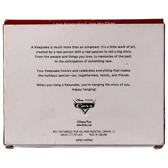 Disney Pixar Cars Radiator Springs Miniature Ornament Set Hallmark Keepsake 2022 - Picture 2 of 8